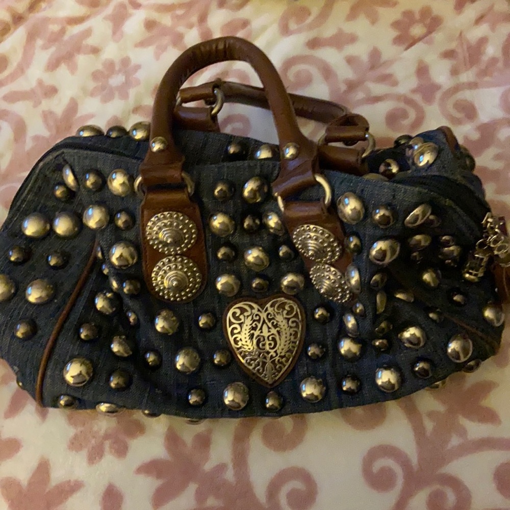 Bag Jean silver dots